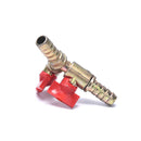 Clamp Fitting Fuel Water Oil Gas 3/8" 10mm Brass Y 3-Way Shut Off Ball Valve Hn