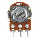 10pcs 10K Ohm B10K Knurled Shaft Linear Rotary Taper Potentiometer J5O1