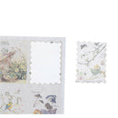 Hand-Painted Flower Plants Decorative Adhesive Stickers DIY DecorDiary StickerLJ