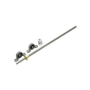 T8 330mm Stainless Steel Lead Screw Shaft Coupling Mounted Ball Bearing