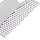 Portable Stainless Steel Beard Mustache Hair Beard Care Comb With Bottle Open 3C