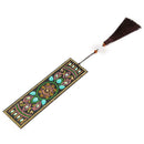 DIY Special Shaped Diamond Painting Leather Tassel Bookmark Creative Crafts