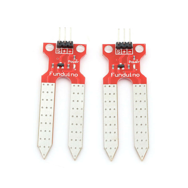 2PCS Soil Humidity Hygrometer Sensor Module Moisture Detection For Arduino FT