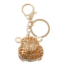 Chinese God of Wealth Fortune Keychain Keyring Charm Pendant New Year Gift