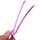 Lot 12PCs Hairdressing Sectioning Alligator Metal Hair Clips Barrette Grips