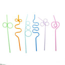 10Pcs Colorful Drinking Straws Crazy Curly Loop Plastic Straw For Party HICA TO
