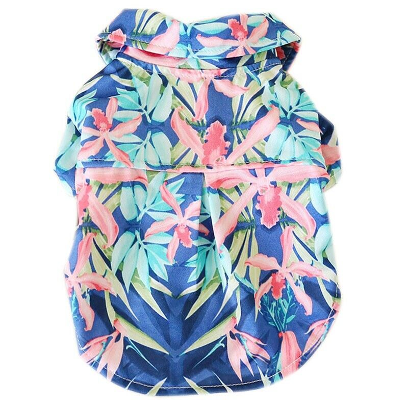 Summer Cooling Puppy Cat Vest For Small Dogs Beach Vest Short Sleeve Pet Cl F9Y9