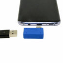 USB 3.1 Type C Right 90 Degree Angled Male to USB 3.0 Female OTG Adapter