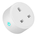 Home Mini Smart Wifi Plug Wireles Socket Compatible with Amazon Alexa White