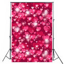 3x5ft Valentine's Day Heart-shaped Photography Backdrop Photo Props Newborn Z2D3
