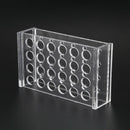 1.5Ml Centrifuge Tubes 11mm Dia Test Tube Plastic Rack Stand 24 Holes N1Q2