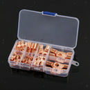 60x SC Bare Ring Terminals lug Tinned Copper Tube Lug Battery Wire Connector