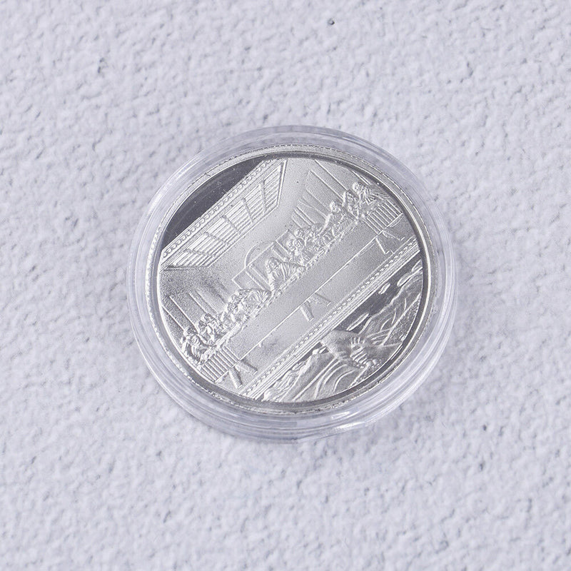 Jesus last supper commemorative coin collection collectible christmas gif SP