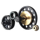 Hardened Steel Transmission Gears With Motor Gear for 1/10 RC Crawler CarJ Bj