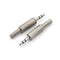 5x 3.5mm 3 Pole Headphone Audio Jack Male Plug Soldering Connector New ArrivalJR