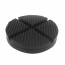 Car Cross Slotted Frame Rail Floor Jack Rubber Pad Adapter For Pinch Weld ryu