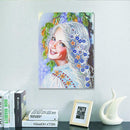 5D DIY Special Shaped Diamond Painting Beauty Cross Stitch Mosaic Kit Decor