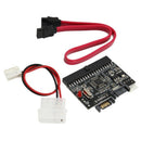 5X(2 In 1 Ide To Sata/Sata To Ide Adapter Converter Support Serial Ata 40p G2E8)