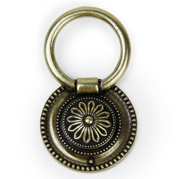 1 x European Style Kitchen Furniture Cabinet Cupboard Drawer Pull Ring Hand J3Z5