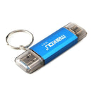 2 In 1 USB 3.0+ Type C OTG Flash Drive Memory Stick U Disk Blue 128GB