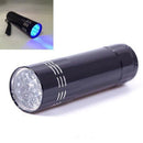 Portable UV Light Flashlight 9 LED Torch Lamp Banknote Fluorescent Checking