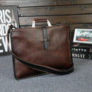 Men Leather Briefcase Business Laptop Bag Attache Messenger Portfolio Bags