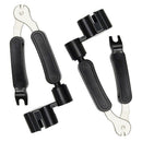 2 Pack Guitar String Winder and Cutter Tool Guitar Peg Winder Bridge Pin Pu E6N9