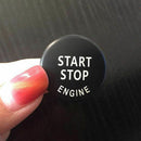 Engine Start Stop Switch Button Cover Start button Blue For BMW E90 E91 E92 ROW