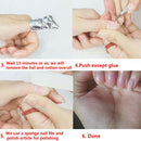 Soak Off UV LED Gel Nail Polish - Base and No Wipe Top Coat Kit Set 10ml