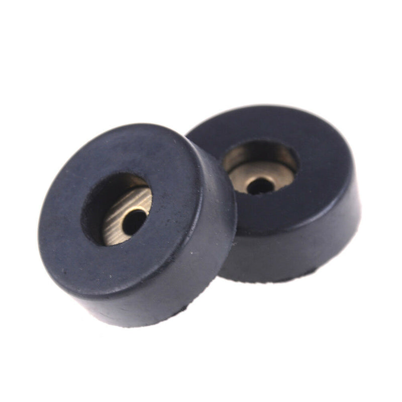 2x Rubber Bumpers Embedded Washer Feet Pad Speaker Holder Mat 30*10mm JR