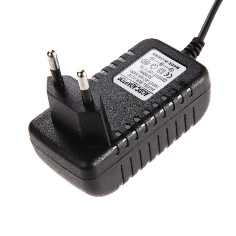 AC 100-240V Converter Adapter DC 5.5 x 2.5MM 12V 1A 1000mA Charger EU Plug