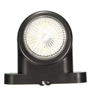 2 Red White Corner Side Marker LED Lights Outline Lamp Truck Trailer Van Bus 12V