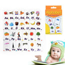 52pcs/box Coated Paper Cards English Letter Learning Card for Kids Eduction