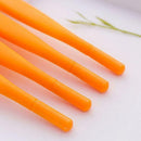Cute Flat Head Carrot Gel Ink Pen Signature Escolar Office School Papelaria N0P2