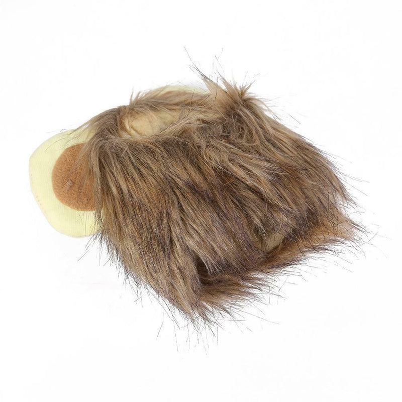Pet Emulation Lion Hair Mane Cute Ear Pet Hat Cat Dog Cap Headband Headwear