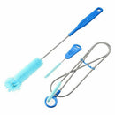 3 in 1 Portable Water Bag Hydration Cleaning Kit Tube Hose Sucker Brush Too