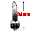 Lushazer 5Pcs Spoon Fishing Lure Zinc alloy Fishing Bait Treble Hook Hard L