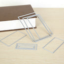 8x Rectangle Metal DIY Cut Die Stencil Scrapbook Album Paper Card Emboss pj0