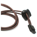 1 pair Elastic Laces Easy Fixation for Sports (Light Brown)