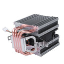 1X(LANSHUO 4 Heat Pipe 4 Wire Without Light Single Fan Cpu Fan Radiator Coo