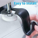 Car Seat Back Headrest Hooks Hanger Holder Hook for Bag Purse Cloth Grocery US