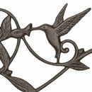 Hanging Plant Hook Hummingbird Cast Iron Decorative Flower Basket Wall Hang R8N1