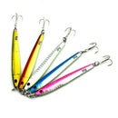 5 PCS Fishing Lures With Hook Metal Frame Biomimetic Fish Style 30g/piece