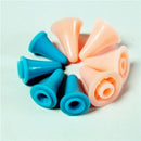 Pack of 10x Plastic Point Protectors/Stoppers for Knitting Needle - Random Color