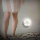 Human Induction Sensor LED Night Lamp Battery Powered Emergency Light Home