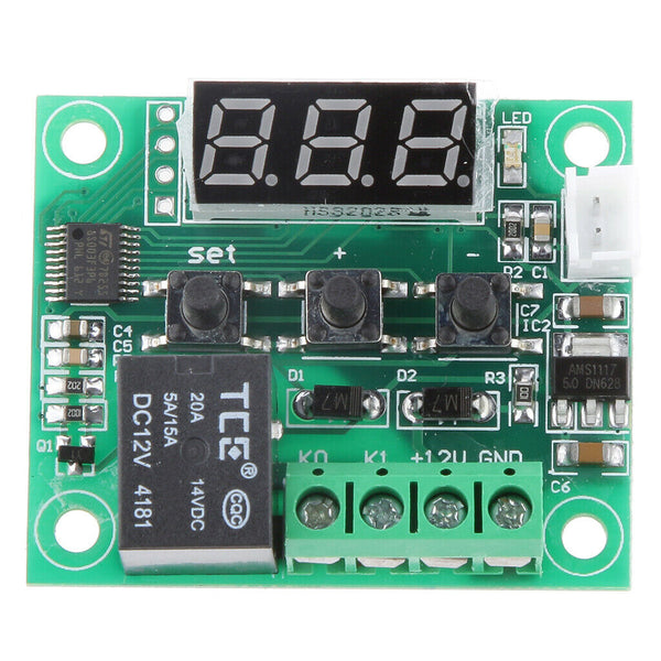 12V Digital Thermostat Temperature Controller, Temperature Control Range -50 ~