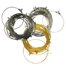60pcs Hoop Ear Wire for Beads Findings DIY Making Jewelry Findings Crafts