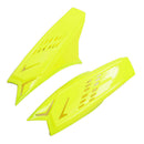 2 lot Accessories Protective Plastic Strong Adhesive Helmet Horns Ears Plastic