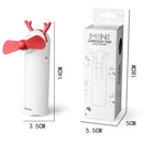 Cartoon Deer USB Rechargeable Handheld Small Fan Mini Portable Fan (1pc)