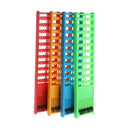 Fishing Plastic Rig Board Double Side Spring Hooks Storage Catch Holder Tackle